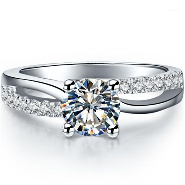 test positive 1ct 6.5mm d-e moissanite diamond ring reassuring 925 sterling silver white gold cover women ring1, Golden;silver
test positive 1ct 6.5mm d-e moissanite diamond ring reassuring 925 sterling silver white gold cover women ring1, Golden;silver