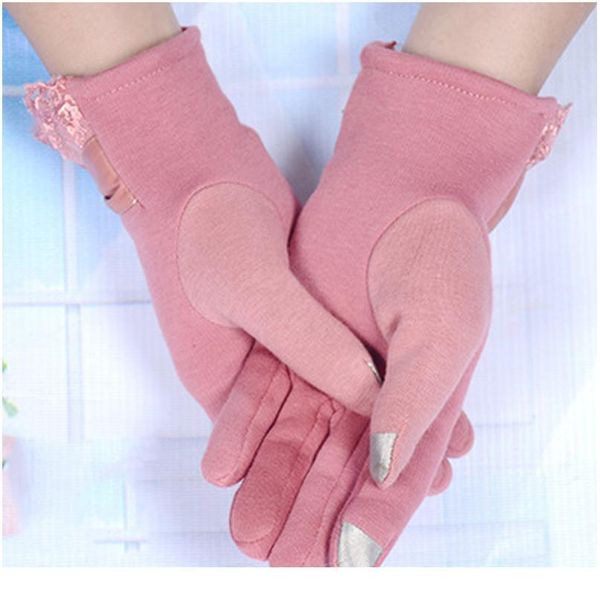 fashion touch screen warm lace gloves women elegant autumn winter long full finger glove mittens bow decoration sqcvmp, Black 
fashion touch screen warm lace gloves women elegant autumn winter long full finger glove mittens bow decoration sqcvmp, Black