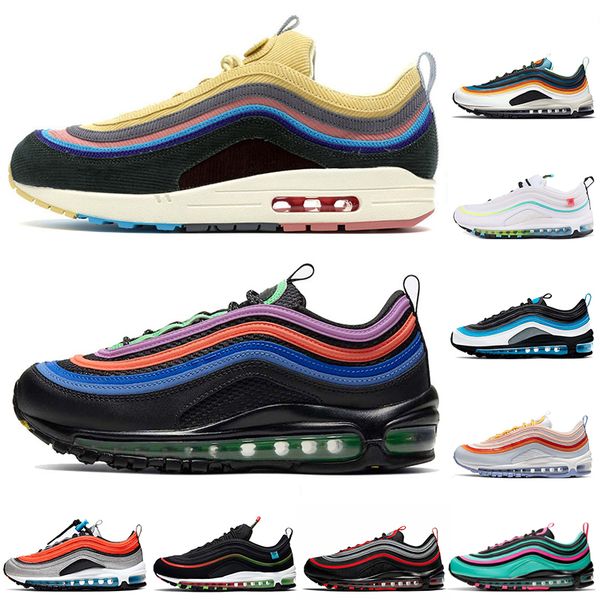 chunky dunky 97 97s sean wotherspoon running shoes worldwide bred triple black white womens mens trainers outdoor sports sneakers 36-45
chunky dunky 97 97s sean wotherspoon running shoes worldwide bred triple black white womens mens trainers outdoor sports sneakers 36-45