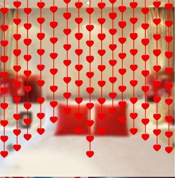 2.5m non-woven love heart paper heart garland decorative hanging love card charms banner wedding party supplies 9zsh282
2.5m non-woven love heart paper heart garland decorative hanging love card charms banner wedding party supplies 9zsh282