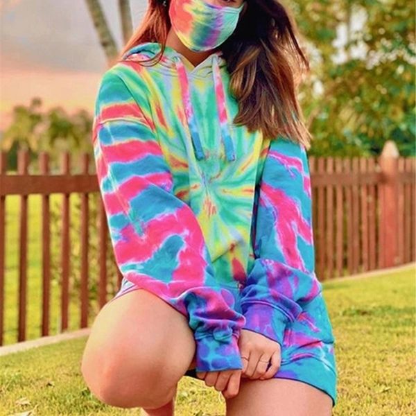 tie dye printed women hoodies autumn oversized gradient long sleeve hooded female korean loose pullover sweatshirt 201106, Black
tie dye printed women hoodies autumn oversized gradient long sleeve hooded female korean loose pullover sweatshirt 201106, Black