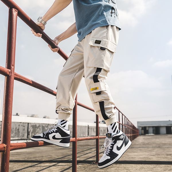 2020 new hip hop joggers cargo pants men harem pants multi-pocket ribbons man sweatpants streetwear casual mens pants xs-5xl, Black
2020 new hip hop joggers cargo pants men harem pants multi-pocket ribbons man sweatpants streetwear casual mens pants xs-5xl, Black