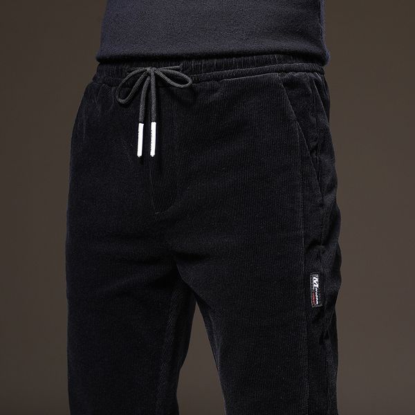 autumn and winter corduroy casual waist new elastic men's veet pants, Black
autumn and winter corduroy casual waist new elastic men's veet pants, Black