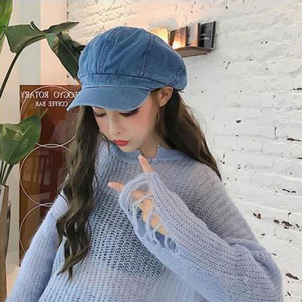 octagonal hat women korean all-match casual newspaper boy painter lady cap autumn winter pure color fashion female caps, Blue;gray
octagonal hat women korean all-match casual newspaper boy painter lady cap autumn winter pure color fashion female caps, Blue;gray