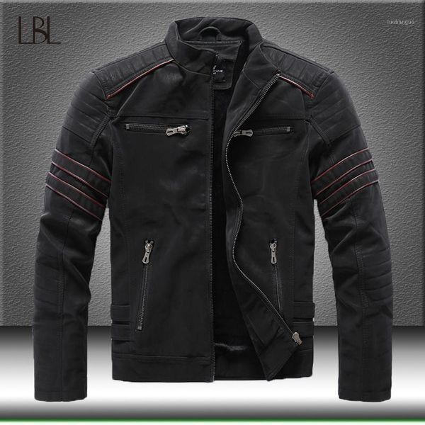autumn winter men's leather jacket casual motorcycle pu jacket coats male fleece thick warm windbreaker overcoat1, Black
autumn winter men's leather jacket casual motorcycle pu jacket coats male fleece thick warm windbreaker overcoat1, Black