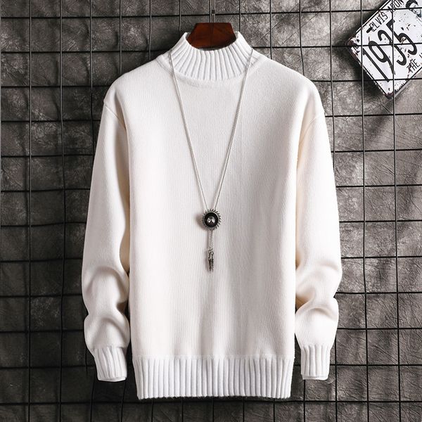 2020 men turtleneck sweater autumn winter solid color casual sweater men's slim fit knitted pullovers bottoming jumper white h1209, White;black
2020 men turtleneck sweater autumn winter solid color casual sweater men's slim fit knitted pullovers bottoming jumper white h1209, White;black