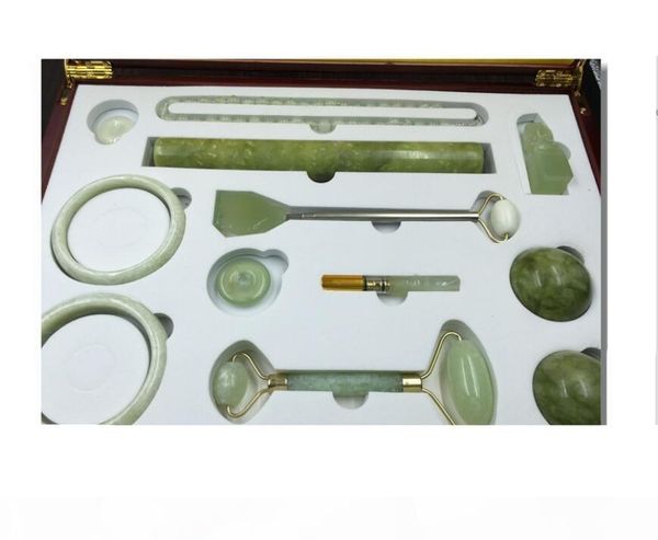 epack 12pcs set natural black green massage roller double head jade stone facial massage roller guasha set tool skin care real jade roller
epack 12pcs set natural black green massage roller double head jade stone facial massage roller guasha set tool skin care real jade roller