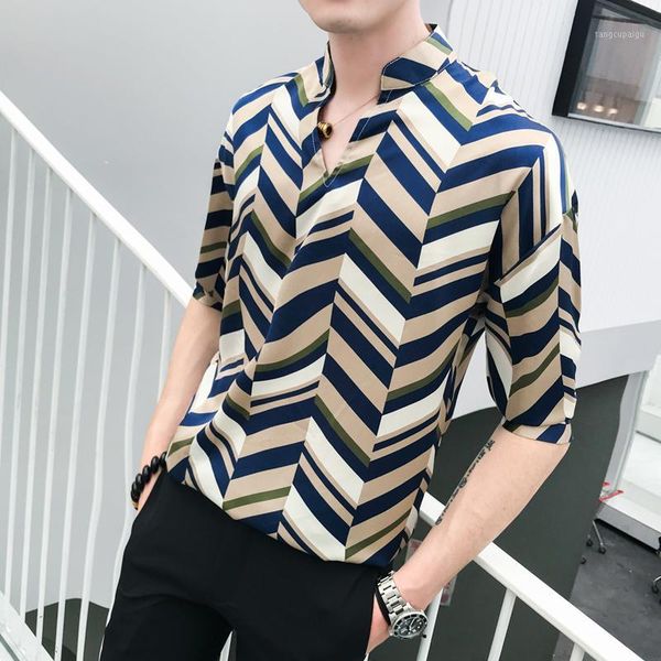 stripe irregular graphics header sleeve set loose flowers with short sleeves shirt men- p50 a236-2011, White;black
stripe irregular graphics header sleeve set loose flowers with short sleeves shirt men- p50 a236-2011, White;black