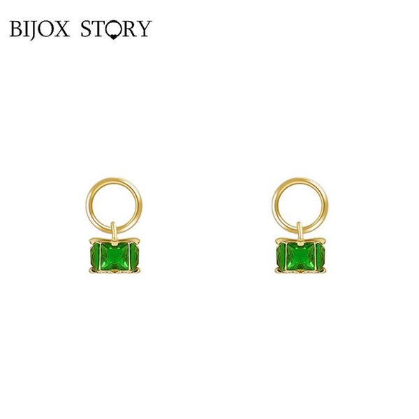 BIJOX STORY Vintage 925 Sterling Silver Drop Earrings with Geometric Shape Emerald Gemstone for Women Fine Jewelry Wedding Party
BIJOX STORY Vintage 925 Sterling Silver Drop Earrings with Geometric Shape Emerald Gemstone for Women Fine Jewelry Wedding Party