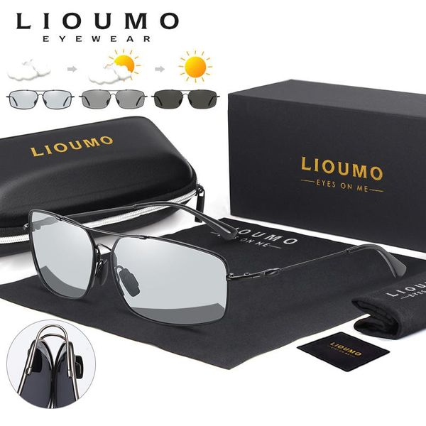 sunglasses lioumo memory metal frame for men polarized sun glasses women pochromic driving anti-glare lentes de sol, White;black
sunglasses lioumo memory metal frame for men polarized sun glasses women pochromic driving anti-glare lentes de sol, White;black