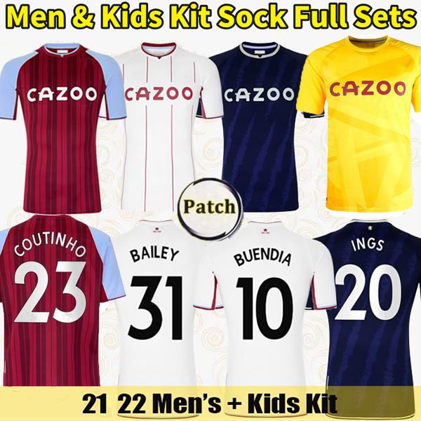 2021 2022 soccer jerseys coutinho watkins digne mcginn konsa bailey buendia sanson ings cash mings m.trezeguet archer goalkeeper martinez ho, Black;yellow
2021 2022 soccer jerseys coutinho watkins digne mcginn konsa bailey buendia sanson ings cash mings m.trezeguet archer goalkeeper martinez ho, Black;yellow