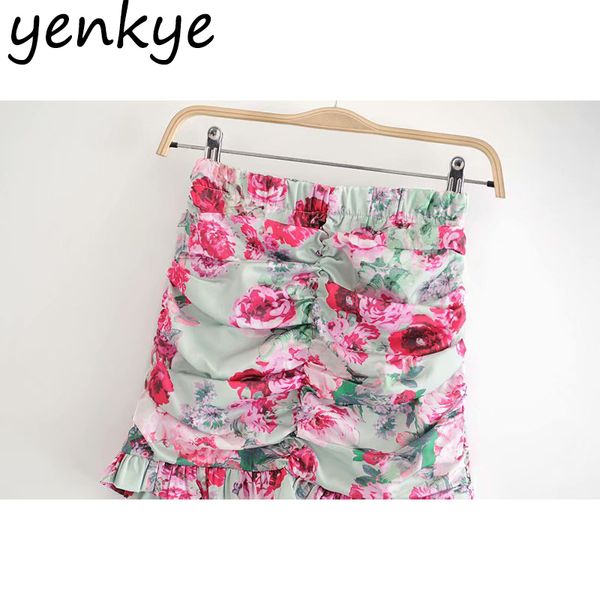 romantic rose floral print skirt women elastic high waist draped hem ruffle skirt jupe femme summer boho mini skirt q1209, Black
romantic rose floral print skirt women elastic high waist draped hem ruffle skirt jupe femme summer boho mini skirt q1209, Black