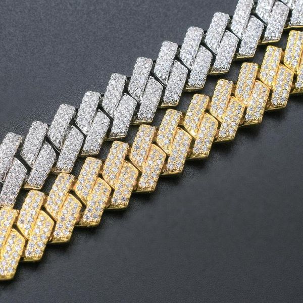 14mm miami prong set cuban chains necklace for men gold silver color hip hop iced out paved bling cz rapper necklace jewelry
14mm miami prong set cuban chains necklace for men gold silver color hip hop iced out paved bling cz rapper necklace jewelry