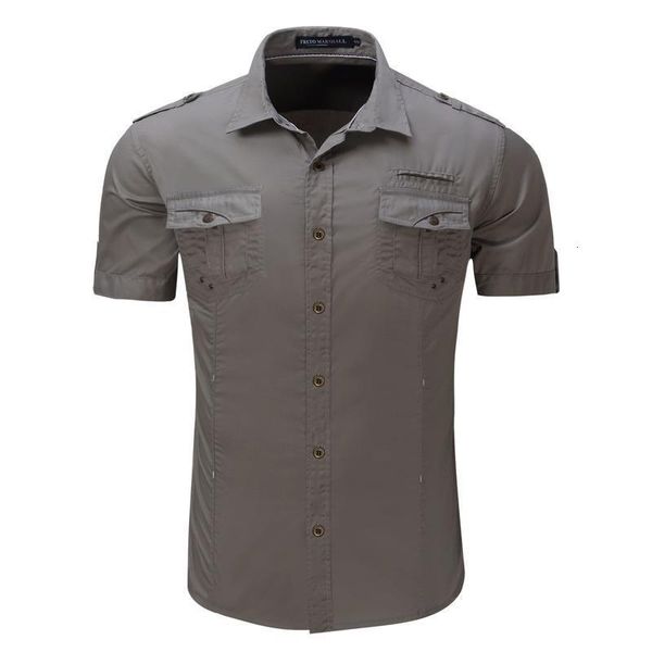 chemise homme 2020 european american men's short-sleeved shirt military style military uniform outdoor shirt cotton drop shipping, White;black
chemise homme 2020 european american men's short-sleeved shirt military style military uniform outdoor shirt cotton drop shipping, White;black