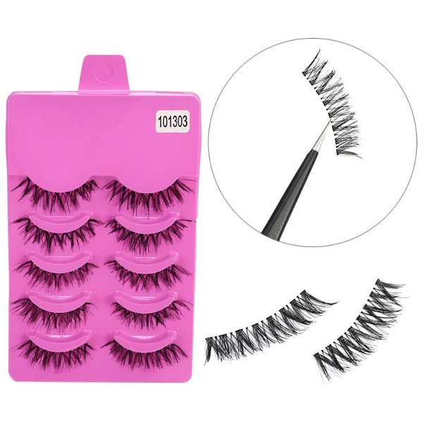 false eyelashes 5 pairs 3d natural lashes extension eye makeup tools messy eyelash crisscross wispy fluffy soft faux mink hair
false eyelashes 5 pairs 3d natural lashes extension eye makeup tools messy eyelash crisscross wispy fluffy soft faux mink hair