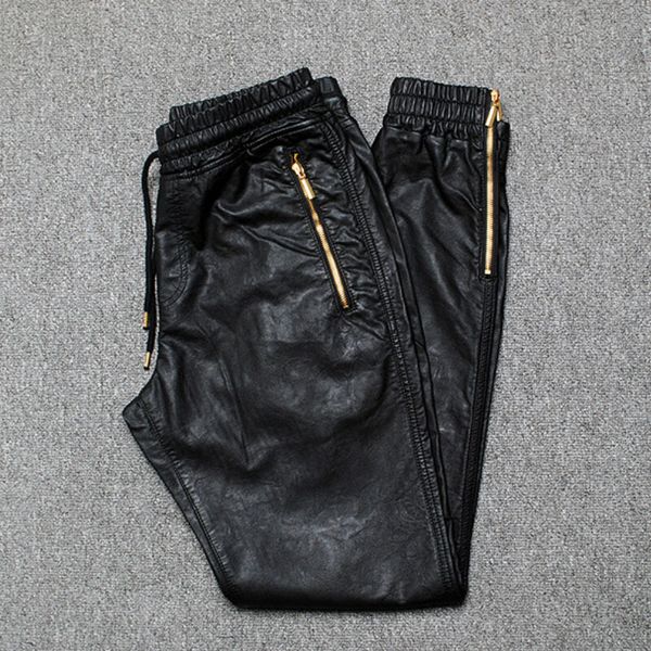 2021 black casual pu leather sideways zipper sweatpants men hip hop street wear dance pants u8vs, White;black
2021 black casual pu leather sideways zipper sweatpants men hip hop street wear dance pants u8vs, White;black