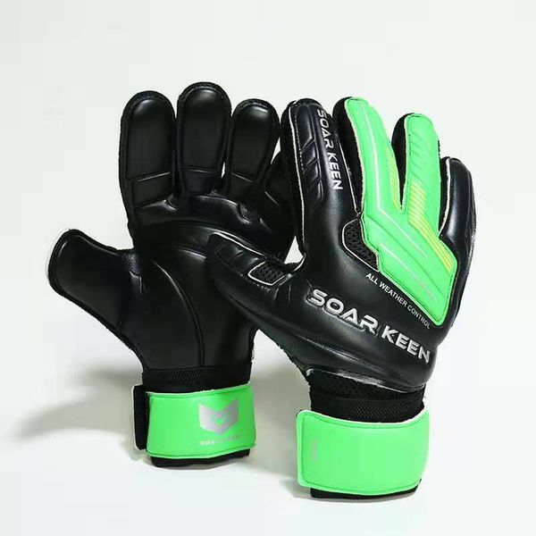 t cross-border goalkeeper gloves football goalkeeper gloves thick non-slip 4mm latex with removable finger guard, Black
t cross-border goalkeeper gloves football goalkeeper gloves thick non-slip 4mm latex with removable finger guard, Black