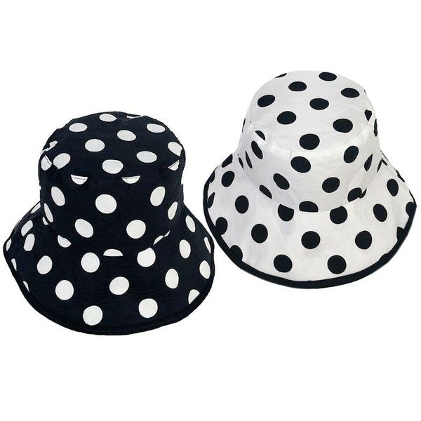 summer bucket hat black white polka dot sunscreen packable fisherman cap 2xpd, Blue;gray
summer bucket hat black white polka dot sunscreen packable fisherman cap 2xpd, Blue;gray