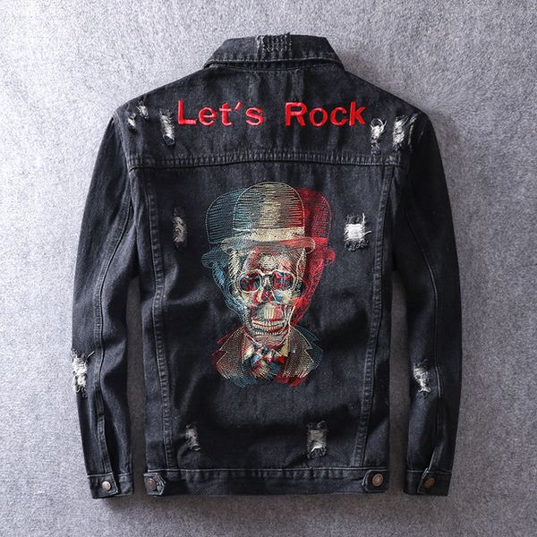 2021 new fashion streetwear jackets destroyed hip hop denim jacket men skull embroidery designer ripped chaqueta homme coat mc74, Black;brown
2021 new fashion streetwear jackets destroyed hip hop denim jacket men skull embroidery designer ripped chaqueta homme coat mc74, Black;brown