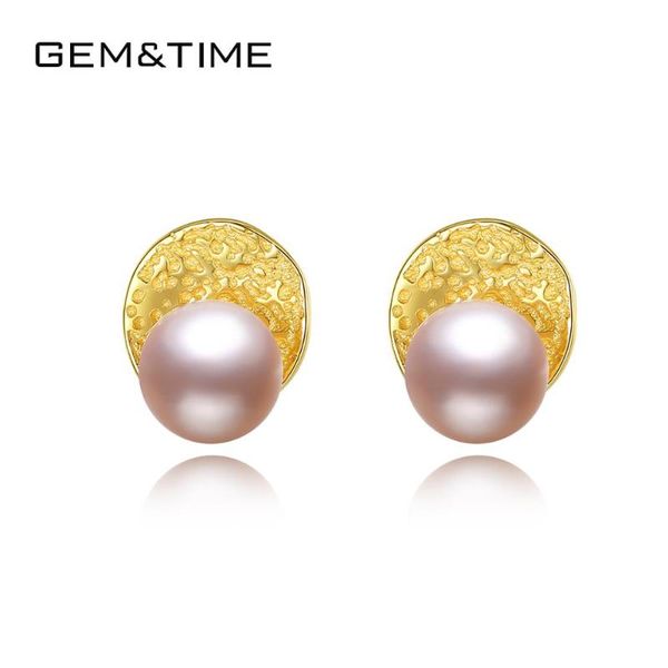 gem&time 10mm freashwater pearls vintage style stud earrings real 925 sterling silver earrings for women fine jewelry fe-0284, Golden;silver
gem&time 10mm freashwater pearls vintage style stud earrings real 925 sterling silver earrings for women fine jewelry fe-0284, Golden;silver