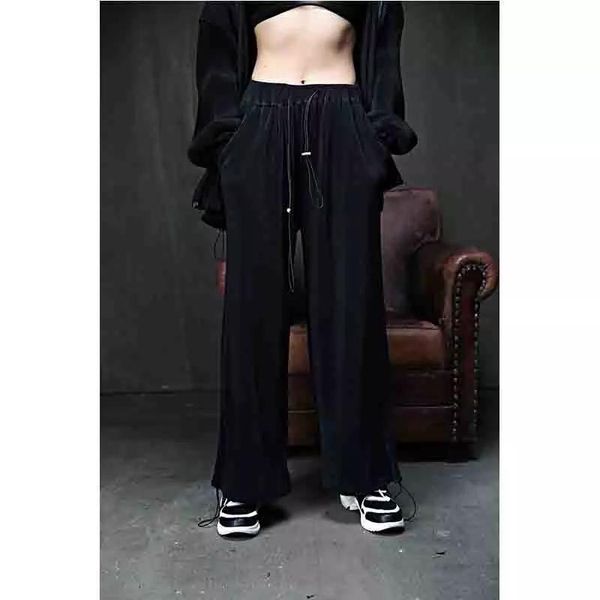 men's new style striped lace up loose and trendy corset pants with wide leg pants and skirt with adjustable opening for lo, Black
men's new style striped lace up loose and trendy corset pants with wide leg pants and skirt with adjustable opening for lo, Black