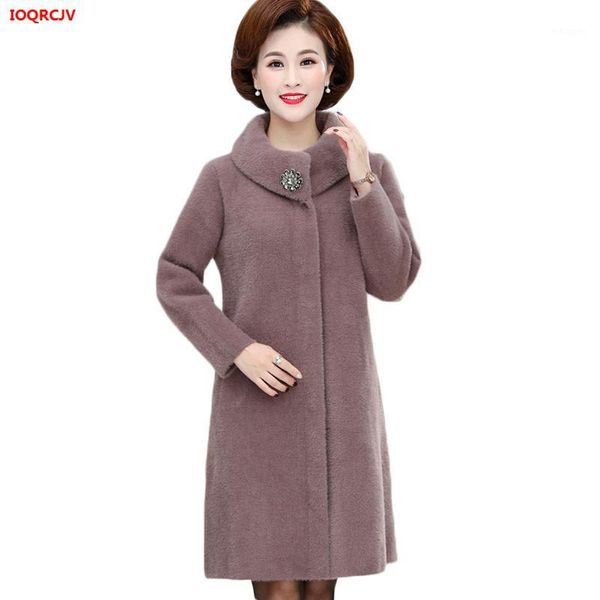 plus size 6xl middle aged women long winter jacket faux mink cashmere sweater cardigans coat lady warm knit outwear1, Black
plus size 6xl middle aged women long winter jacket faux mink cashmere sweater cardigans coat lady warm knit outwear1, Black