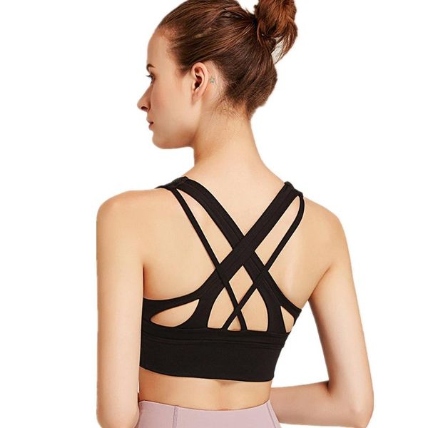 myzyqg sports bra women cross beauty back elastic running yoga underwear shockproof gym fitness vest workout lingerie, White;black
myzyqg sports bra women cross beauty back elastic running yoga underwear shockproof gym fitness vest workout lingerie, White;black