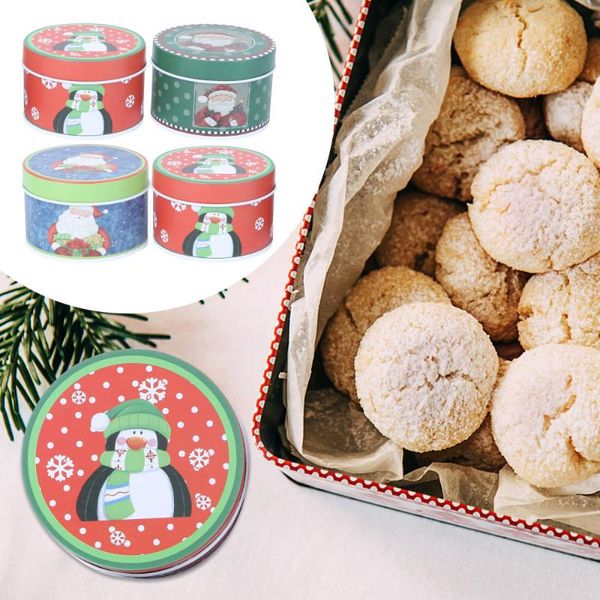 4pcs christmas themed tinplate box round candy cookie boxes tin case party supplies random pattern
4pcs christmas themed tinplate box round candy cookie boxes tin case party supplies random pattern