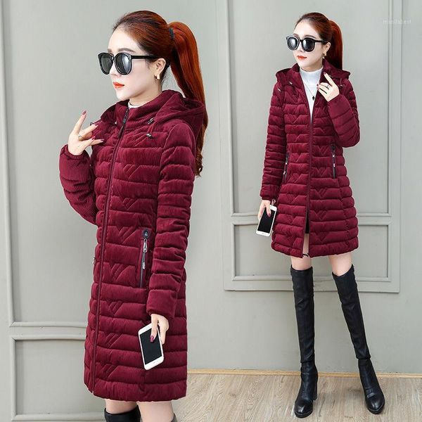 2020 new women parkas winter down cotton jacket warm thick hooded casual female long fashion elegant solid full sleeve coat w3711, Black
2020 new women parkas winter down cotton jacket warm thick hooded casual female long fashion elegant solid full sleeve coat w3711, Black