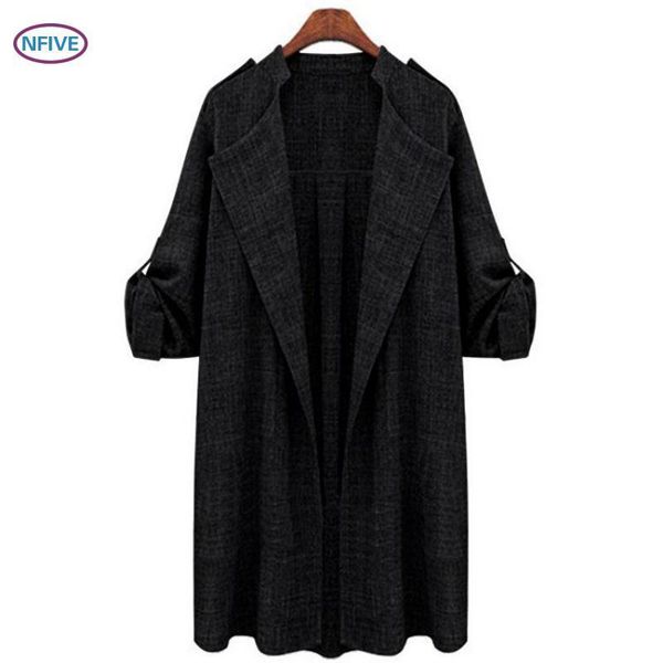 women's trench coats nfive brand 2021 woman plaid loose fashion autumn winter europe long sleeved turn down collar cardigan elegant coa, Tan;black
women's trench coats nfive brand 2021 woman plaid loose fashion autumn winter europe long sleeved turn down collar cardigan elegant coa, Tan;black