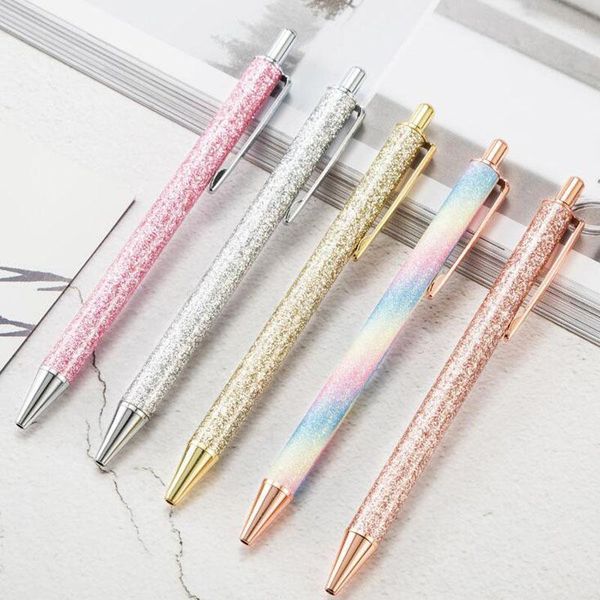 ballpoint pens shiny rhinestone pen metal press 1.0 mm black refill improve office writing beautiful gift1, Blue;orange
ballpoint pens shiny rhinestone pen metal press 1.0 mm black refill improve office writing beautiful gift1, Blue;orange
