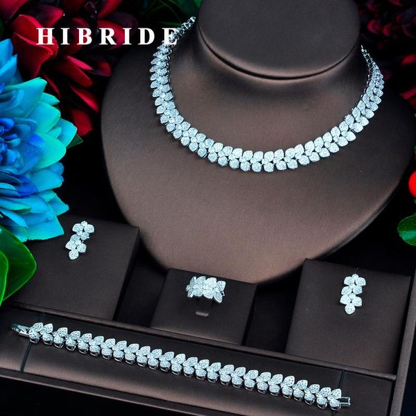 hibride новая красота цветочный дизайн белый золотой цвет свадебные наборы ювелирных изделий для женщин ожерелье подвеска аксессуары партия, Silver
hibride новая красота цветочный дизайн белый золотой цвет свадебные наборы ювелирных изделий для женщин ожерелье подвеска аксессуары партия, Silver