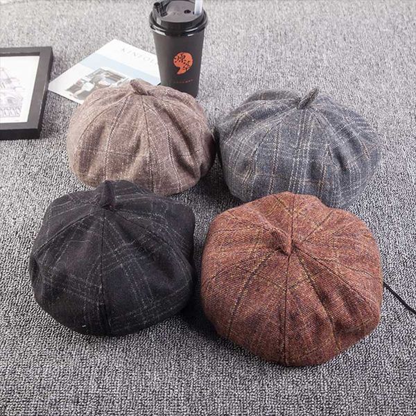 berets t-mac lady spring winter hat painter style women wool vintage solid color caps female bonnet warm walking cap, Blue;gray
berets t-mac lady spring winter hat painter style women wool vintage solid color caps female bonnet warm walking cap, Blue;gray