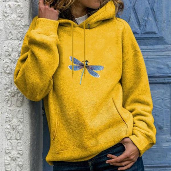 women dragonfly pirnt hoodies winter thick women clothing print harajuku hoody sweatshirt fashion long sleeve pullover#g30, Black
women dragonfly pirnt hoodies winter thick women clothing print harajuku hoody sweatshirt fashion long sleeve pullover#g30, Black