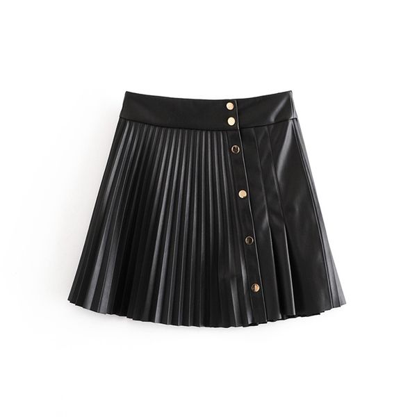 tangada women faux leather pleated skirts faldas mujer buttons female purple elgant mini skirt qn52 q1209, Black
tangada women faux leather pleated skirts faldas mujer buttons female purple elgant mini skirt qn52 q1209, Black