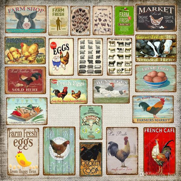 2021 metal 30*20cm sign fresh eggs milk metal sign farm shop french cafe home wall decor vintage poster tin plate happy chicken retro plaque
2021 metal 30*20cm sign fresh eggs milk metal sign farm shop french cafe home wall decor vintage poster tin plate happy chicken retro plaque