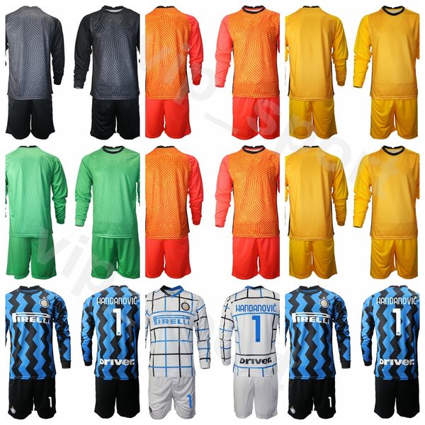goalie inter goalkeeper milan 1 samir handanovic long sleeve soccer jersey set daniele padelli cesar walter zenga football shirt kits, Black
goalie inter goalkeeper milan 1 samir handanovic long sleeve soccer jersey set daniele padelli cesar walter zenga football shirt kits, Black