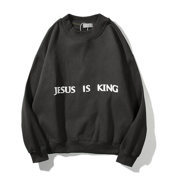 kanye west jesus is king fleece sweatshirt kendell o neck loose casual hoodu stranger things oversize streetwear couple hoodies jllkpn, Black
kanye west jesus is king fleece sweatshirt kendell o neck loose casual hoodu stranger things oversize streetwear couple hoodies jllkpn, Black