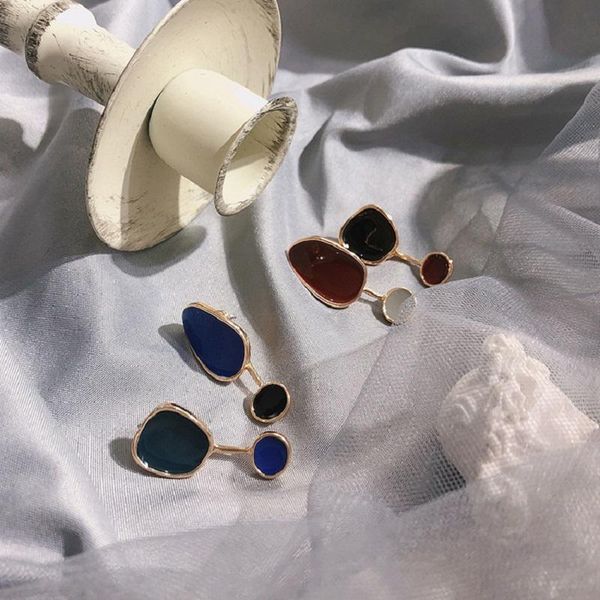 stud korean needle asymmetric color bump earrings personality geometric irregular earnails design sense female, Golden;silver
stud korean needle asymmetric color bump earrings personality geometric irregular earnails design sense female, Golden;silver