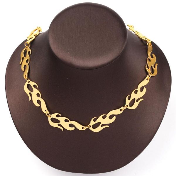 pendant necklaces wholesale punk men necklace flame harajuku streetwear gothic choker hiphop rock chain clavicle gifts jewelry, Silver
pendant necklaces wholesale punk men necklace flame harajuku streetwear gothic choker hiphop rock chain clavicle gifts jewelry, Silver