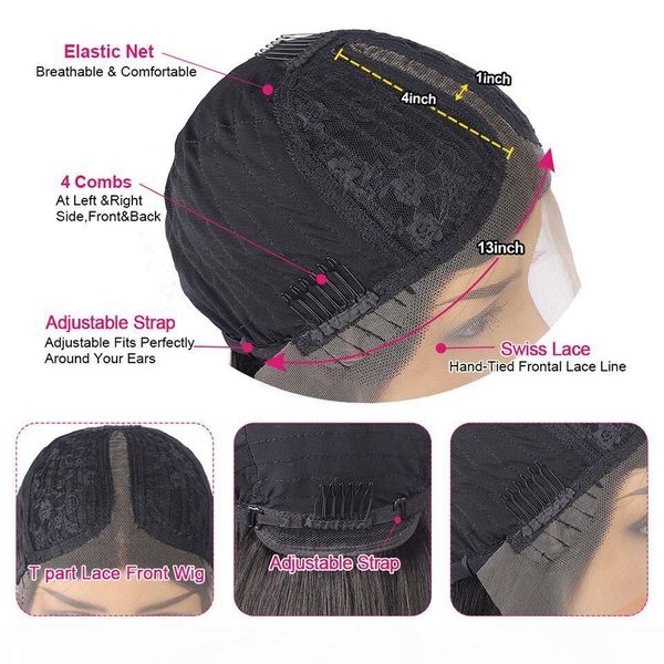 ishow transparent lace front wigs 13*1 t lace part wig loose deep straight human hair wigs peruvian curly lace frontal wigs body water, Black;brown
ishow transparent lace front wigs 13*1 t lace part wig loose deep straight human hair wigs peruvian curly lace frontal wigs body water, Black;brown