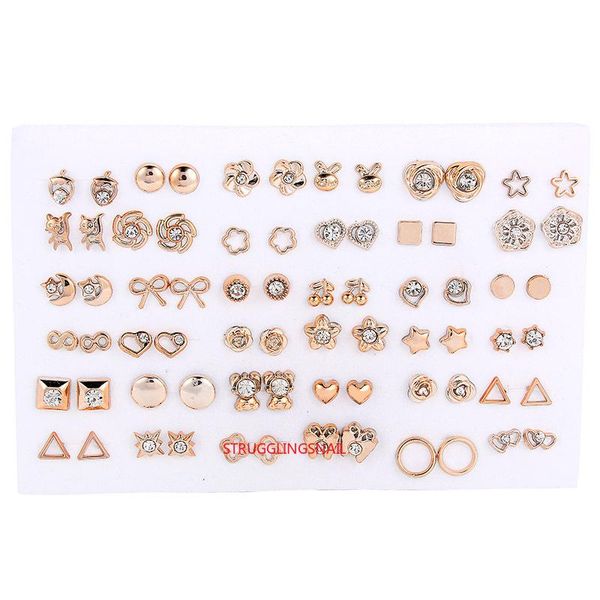 stud 36 pairs cute mix style enamel acrylic crystal women girl small earrings kids rhinestone christmas earring jewelry gift, Golden;silver
stud 36 pairs cute mix style enamel acrylic crystal women girl small earrings kids rhinestone christmas earring jewelry gift, Golden;silver