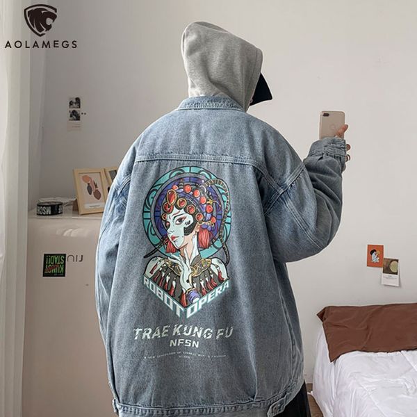 aolamegs winter denim down jacket men white duck down hoodies jackets chinese drama print coats male women fashion thick outwear q1215, Black
aolamegs winter denim down jacket men white duck down hoodies jackets chinese drama print coats male women fashion thick outwear q1215, Black