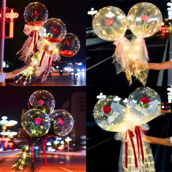 luminous flower balloon transparent light false rose bouquet valentines day balloons romantic roses airballoon silk braid 10 3zl n2
luminous flower balloon transparent light false rose bouquet valentines day balloons romantic roses airballoon silk braid 10 3zl n2
