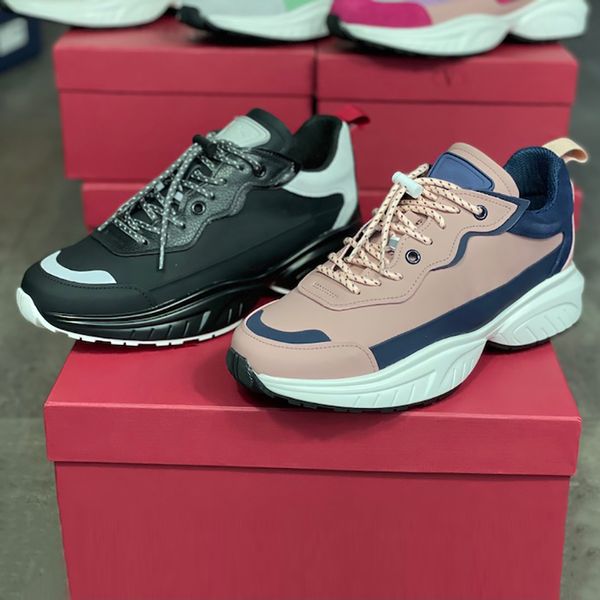 men shegoes sneakers dad shoes women real leather trainers mesh fabric lace-up rubber bottoms runner shoes gift box 257, Black
men shegoes sneakers dad shoes women real leather trainers mesh fabric lace-up rubber bottoms runner shoes gift box 257, Black