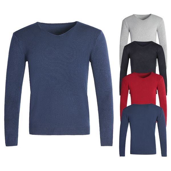 2021 trade autumn foreign new male style v neck sweater big casual fashion shirt sports fox3, Black
2021 trade autumn foreign new male style v neck sweater big casual fashion shirt sports fox3, Black