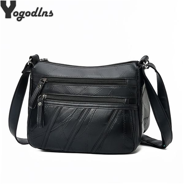women messenger bag lady shoulder crossbody small female pu leather handbag black flap purse bolsa 220216
women messenger bag lady shoulder crossbody small female pu leather handbag black flap purse bolsa 220216
