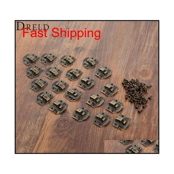 hardware hasps dreld 20pcs antique bronze box hasp lock catch latches for jewelry box suitcase buckle clip clas qylwmf packing2010
hardware hasps dreld 20pcs antique bronze box hasp lock catch latches for jewelry box suitcase buckle clip clas qylwmf packing2010