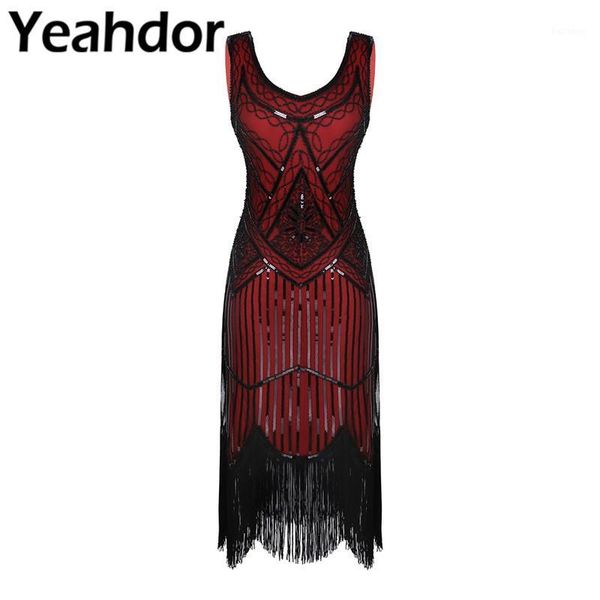womens shiny sequins beaded vintage cocktail 1920s v-neck sleeveless fringed tassels hem flapper dress prom pageant vestidos1, White;black
womens shiny sequins beaded vintage cocktail 1920s v-neck sleeveless fringed tassels hem flapper dress prom pageant vestidos1, White;black