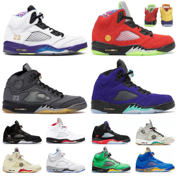 new jumpman 5 what the 5s off mens basketball shoes alternate bel alternate grape sail black muslin se oregon trainers men sports sneakers, White;red
new jumpman 5 what the 5s off mens basketball shoes alternate bel alternate grape sail black muslin se oregon trainers men sports sneakers, White;red